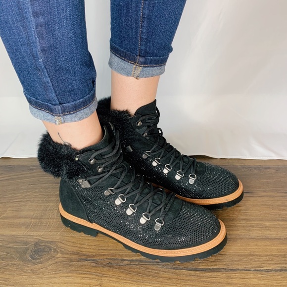 rhinestone snow boots